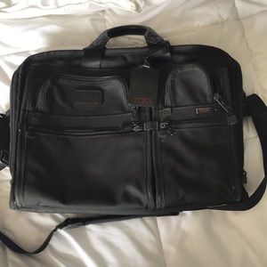 Tumi laptop briefcase bag